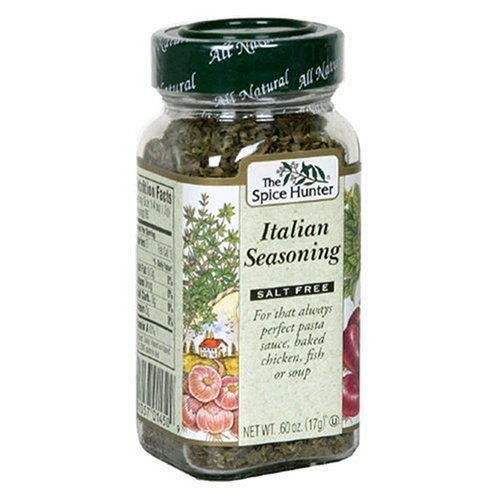 Spice Hunter Italian Seasoning, Salt Free, 0.6-Ounce Unit (Pack of 6)