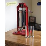 Chicago Food Machinery Screw-type 8 lb (5L) Stainless Steel Sausage Stuffer with funnel... by