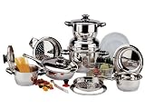 Review Magefesa 01BXOLIMP24 / Magefesa Olympus Stainless Steel 24 Piece, Cookware Set