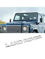 Automotive Parts and Accessories: Hanway Machine Bonnet Metal Sticker For LAND ROVER logo emblem RANGE ROVER Evoque Freelander Badge emblem - Hanway