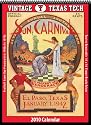 Vintage Texas Tech Red Raiders 2010 Football Program Calendar