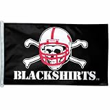 NCAA Nebraska Cornhuskers Blackshirts 3-by-5 foot Flag