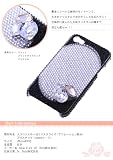 Aqua Tiara iphoneケース ミラー&クリスタル(ブラック)