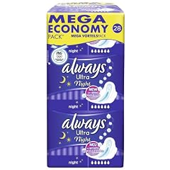 Always Ultra Night Megapack Damenbinden, 2er Pack (2 x 28 St�ck)