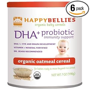 HAPPYBELLIES Organic Oatmeal Cereal On Sale