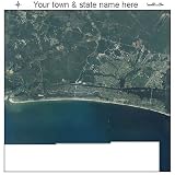 Aerial Photography Map of Oak Island, North Carolina 2008 NC