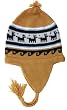 Handmade Alpaca Natural Fiber Hat - Andean Mustard (Kids/teens Large)