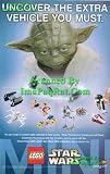 Lego Star Wars: Yoda: Uncover the extra Vehicle You must: Great Original Print Ad!