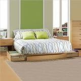 South Shore Copley Full , Queen Wood Storage Platform Bed 4 Piece Bedroom S ....