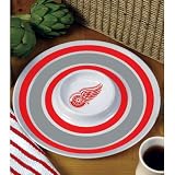 Memory Company Detroit Red Wings Melamine Chip and Dip Tray