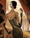 Trish Biddle Art Print, Jazz Samba (40 x 30cm Art Prints/Posters)