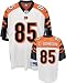 Chad Johnson White Reebok NFL Premier Cincinnati Bengals Jersey - Large