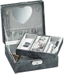 Schmuck-K�stchen in exklusiver Kroko-...