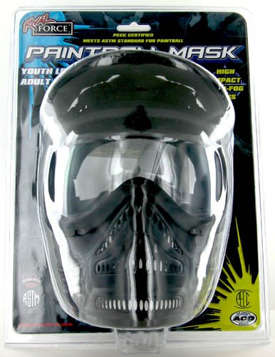 Rival Force Paintball Mask Youth Large/Adult Medium