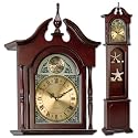 Grandfather Clock with Curio Cabinet