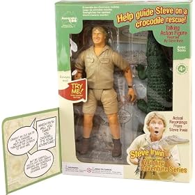 Choose Your Own Adventure Talking Steve Irwin Doll