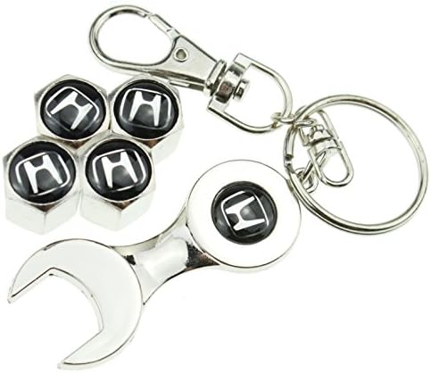 Generic Tire Valve Caps for Honda Chrome Silver