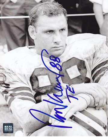 Ron Kramer Autographed Green Bay Packers 8x10 Photo