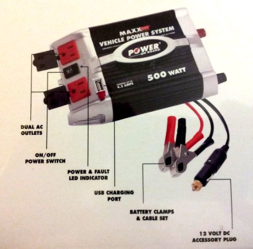 Power-on-Board 500W Vehicle Power System