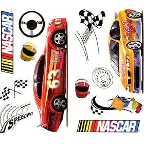 NASCAR Peel and Stick Appliques