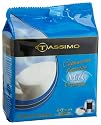 Tassimo Cappuccino Foaming Milk Creamer, 8-Count T-Discs for Tassimo Coffeemakers (Pack of 2)