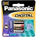Panasonic 3-Volt Photo Lithium Cylinder 3000mAh Battery (CR2PA2B) (CR-2PA2B)