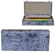 Blue Denim Patchwork-Mah Jong Set