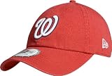 Adjustable New Era Washington Nationals GW 920 Baseball Cap (Scarlet)