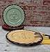 ACK Tuscany Colorful Hand Painted Fleur De Lis **COLLECTION (4 Piece dinner plate)