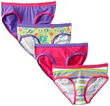 Hanes Girls 7-16 4 Pack Stretch Hipster