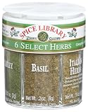Dean Jacobs 6 Select Herbs, Regular, .76-Ounce Jars (Pack of 4)