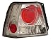 95-99 Toyota Tercel Anzo USA Tail Light Chrome