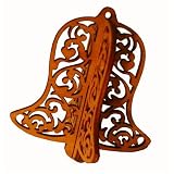 3D Bell Wooden Christmas Ornament