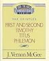 1 & 2 Timothy / Titus / Philemon (Thru the Bible)