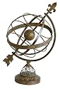 Hayes 18.25 Inch Rustic Metal Table Top Armillary