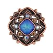 Sheltering Sky Ornate Medallion Brooch