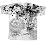 Batman Dark Knight Gotham Guardian White T-shirt Tee