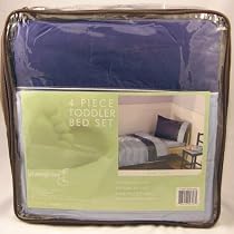 Toddler Bedding- 4 Piece Toddler Bed Set Lt. Pink / Dark Pink Toddler Bedding- 4 Piece Toddler Bed Set Lt. Pink / Dark Pink