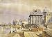 L'institut And The Pont Des Arts Paris by Thomas Shotter Boys. Art Print Poster FRAME IT.. 24 inches width by 19.25 inches height. Highest Quality Art Poster Print
