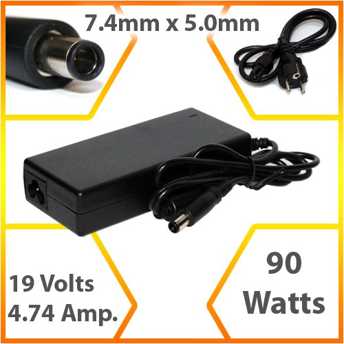Alimentation – Chargeur – Adaptateur secteur compatible pour ordinateur portable Hewlett Packard ( HP ) Pavilion DV3650el Entertainment Notebook PC ( 90 Watts ) – ST123