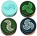 Thirsty Newt - Silicone Wine Stoppers / Corks Green (4 pack)