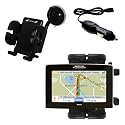 Magellan Maestro 4250 Flexible Auto Windshield Holder with Car Charger - Uses Gomadic TipExchange