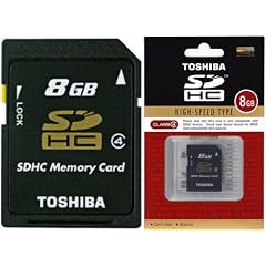 TOSHIBA/東芝 SDHCカード Class4 8GB SD-K08GR6W4 (海外パッケージ品)