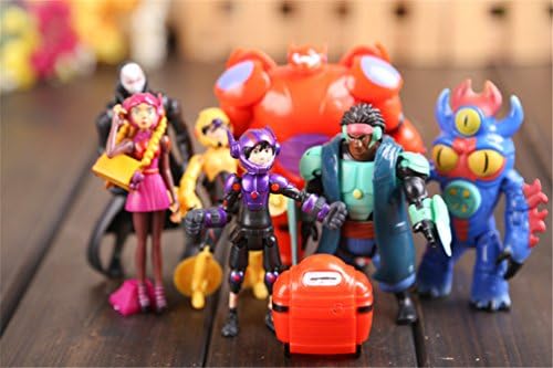 Pack of 7 pieces Big Hero 6 series action figure doll