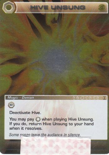 Chaotic TCG Zenith of the Hive 1st Edition Rare Card- Hive Unsung #82