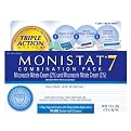 Monistat 7 Triple Action Combination Pack