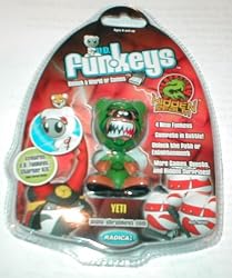 Yeti Very Rare U.B. Funkeys Hidden Realm Figure (Green)