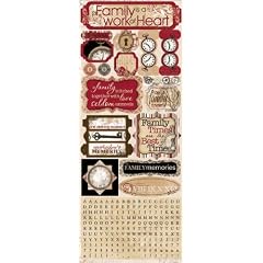 USA Produkt - Timepiece Cardstock Stickers 4,5 X12 Sheet-Defining Moment