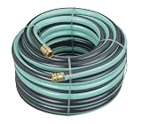 Gilmour 28 Series Flexogen Golf Course (1 Inch NPT Couplings) 3/4 Inch x 75 Feet, #28-34075Green & Black Stripe