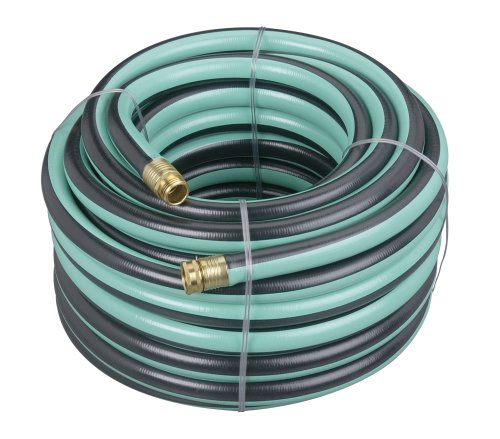 Gilmour 28 Series PRO Golf Course Hose 3/4 Inch x 100 Feet 28-34100 Green & Black Stripe